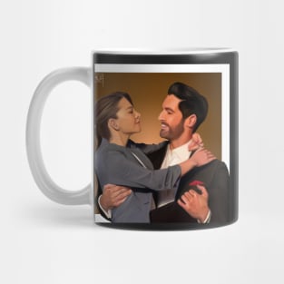 Lucifer and Chloe (Deckerstar) Print Mug